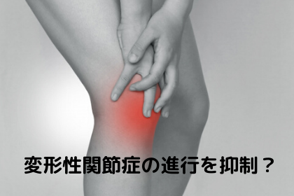 ラジオ波で変形性股関節症・変形性膝関節症の進行を抑制！