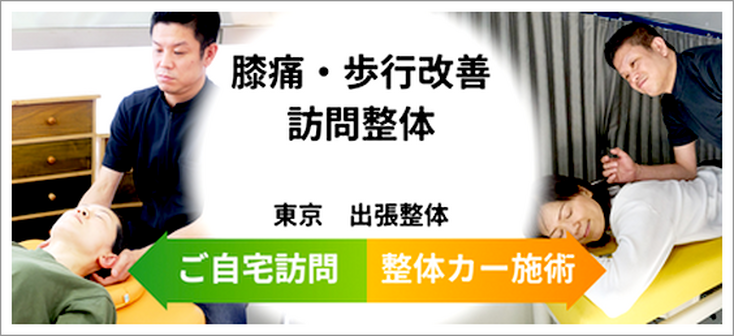 東京 出張整体｜膝痛・歩行改善の訪問整体（江戸川区・江東区・浦安・市川対応）